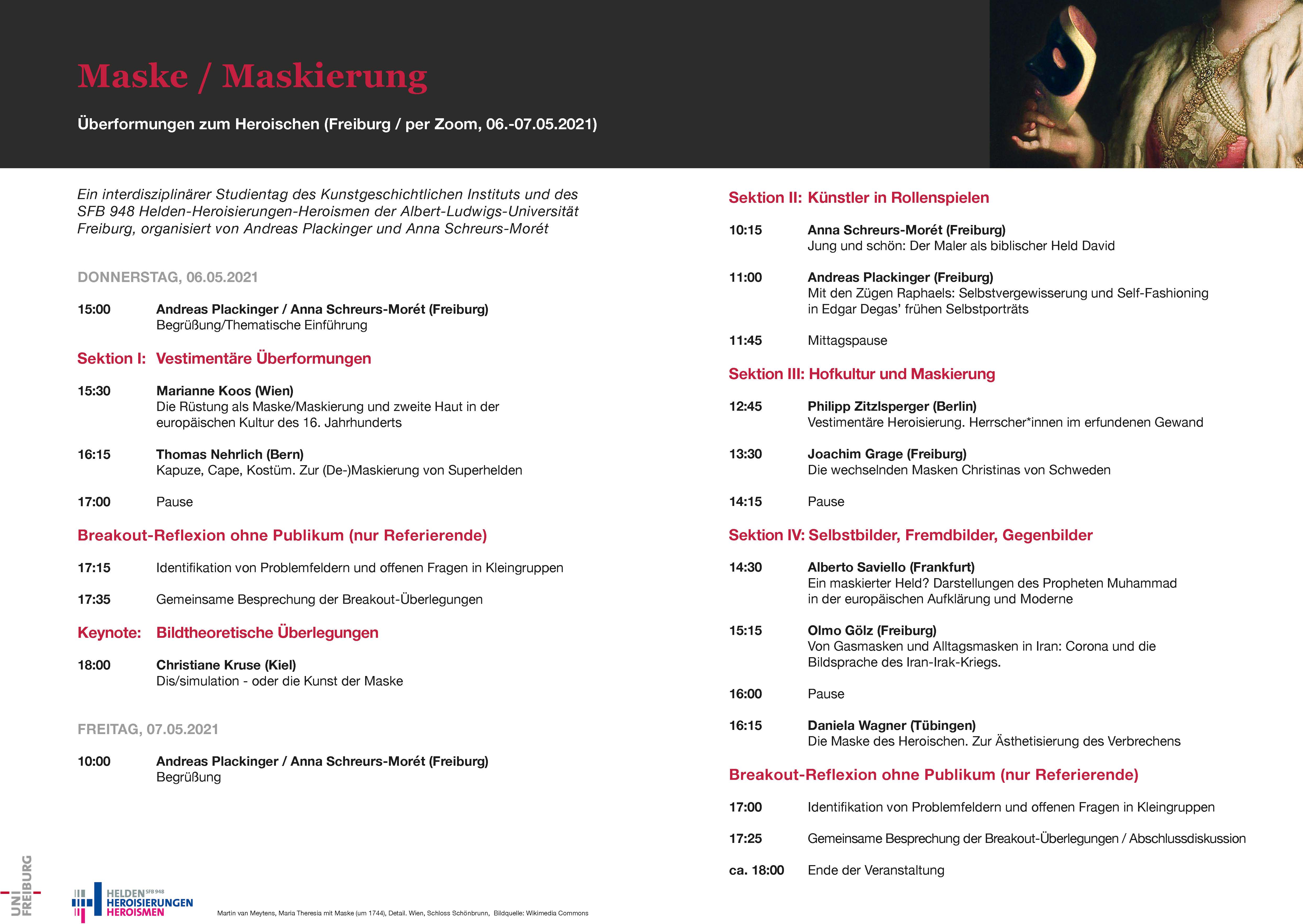 Bild Maske / Maskierung
